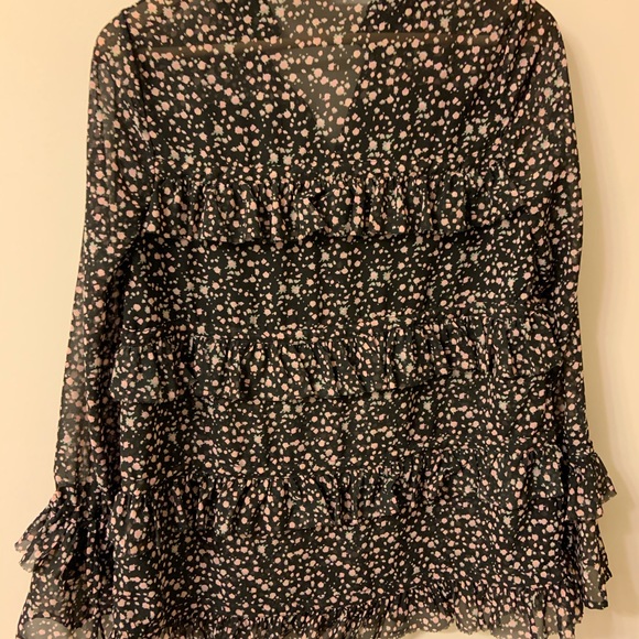 All Saints Flowy Blouse (small) - Picture 5 of 6